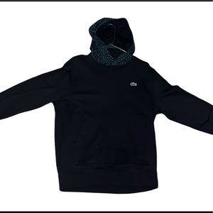 Black Lacoste hoodie